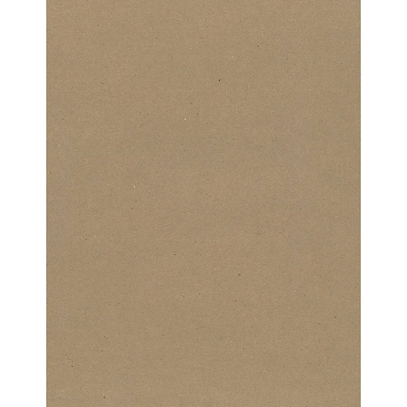 PA Paper™ Accents 8.5" x 11" Natural 2X Heavy 85pt. Chipboard, 25 Sheets