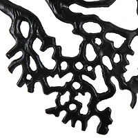 Black Aluminum Metal Tree Large Textured Wall Decor