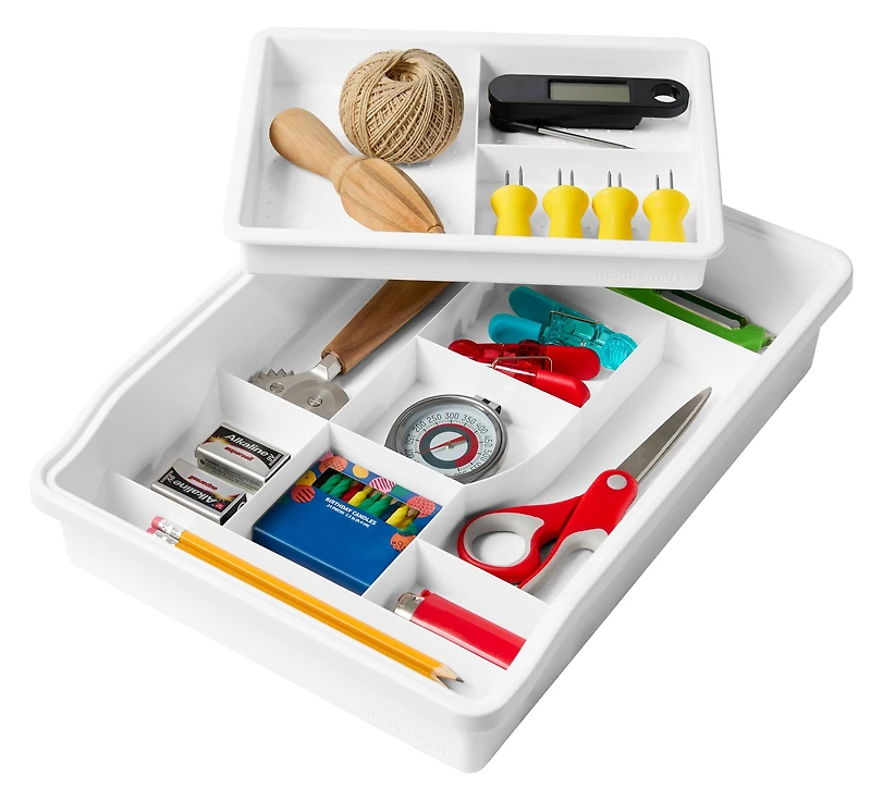 madesmart® White Junk Drawer Organizer®