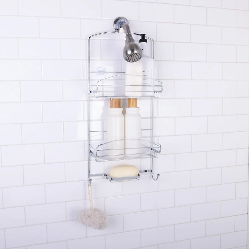 Bath Bliss Ellipse Collection Deluxe Shower Caddy