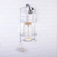 Bath Bliss Ellipse Collection Deluxe Shower Caddy
