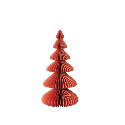 Hello Honey® 13.5" Rust-Colored Paper Folding Honeycomb Tree