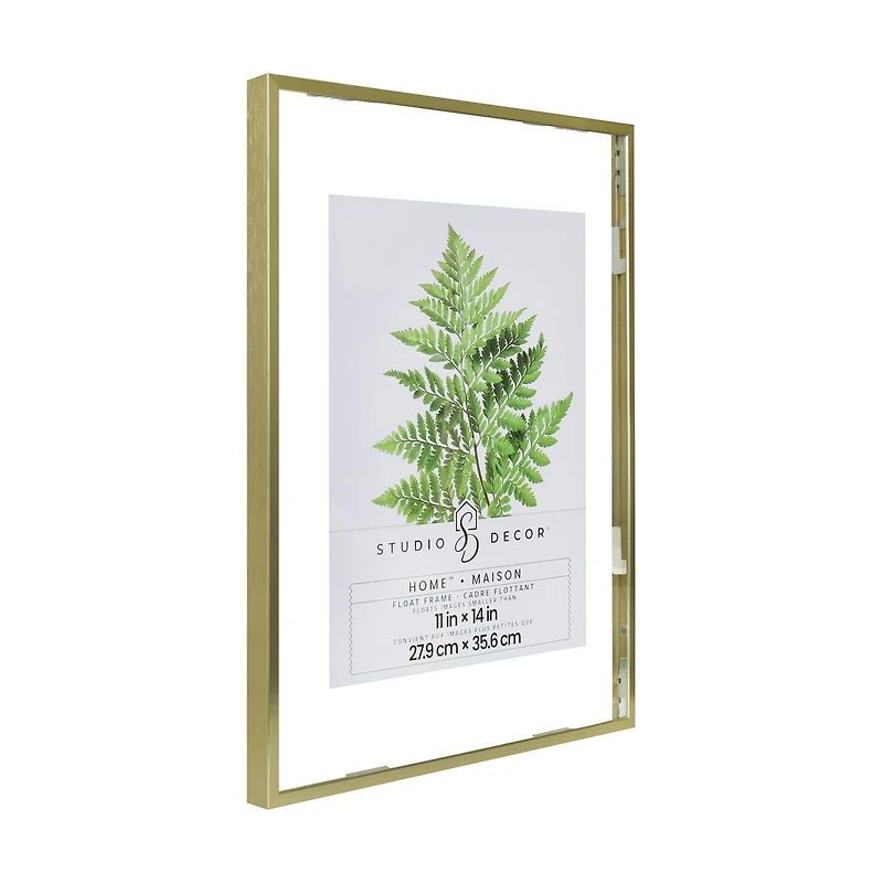 Home™ Gold Metal Float Frame by Studio Décor