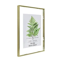 Home™ Gold Metal Float Frame by Studio Décor