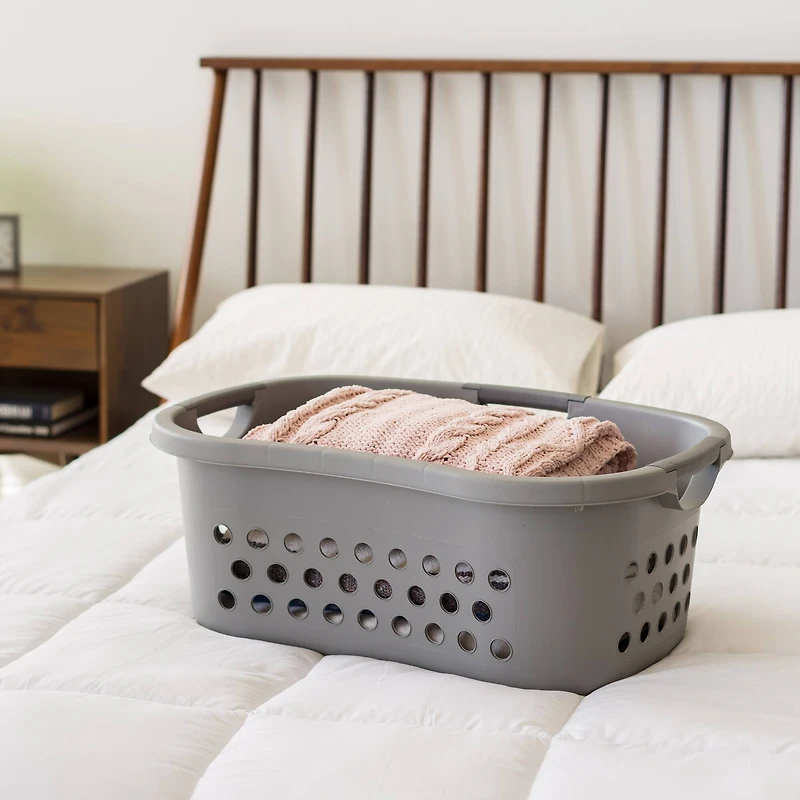 IRIS® 53qt. Gray Hip Hamper Laundry Baskets, 2ct.