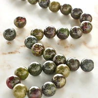 Dragon Blood Jasper Round Beads, 8mm by Bead Landing™