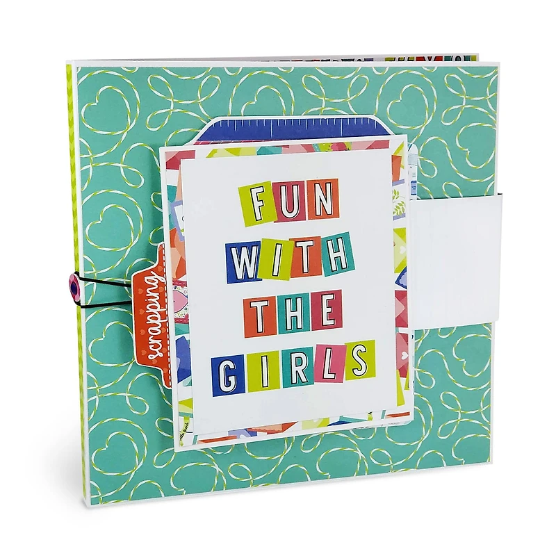 Photoplay™ White 6" x 6" Folio