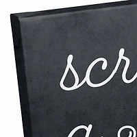 Scrub A Dub Dub 12" x 12" Canvas Wall Art