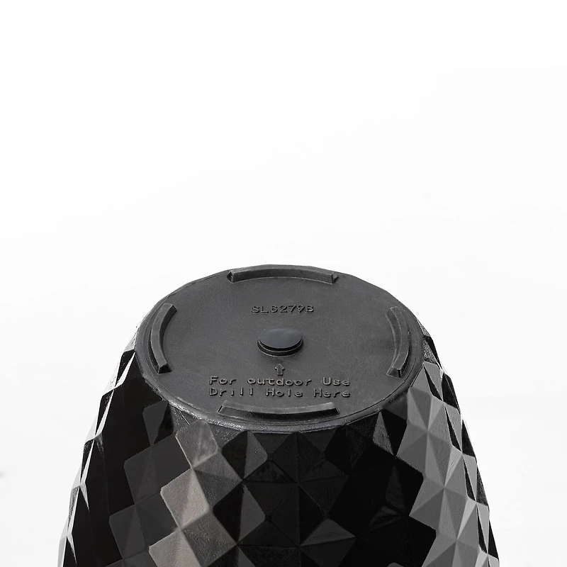 Glitzhome® 19.7" Eco-Friendly Oversized Faux Ceramic Pot Planters