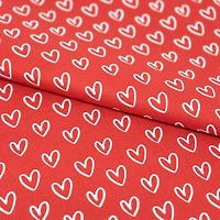SINGER Red Heart Fat Quarter Ringspun Cotton Fabric