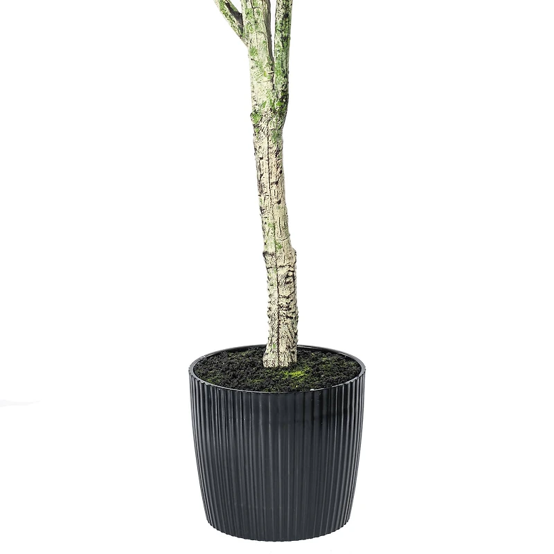6ft. Potted Artificial Green Olive Tree