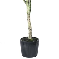 6ft. Potted Artificial Green Olive Tree