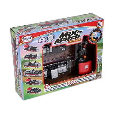 Magnetic Mix or Match Vehicles Train Set