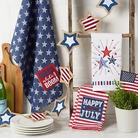 DII® Stars & Stripes Kitchen Textiles Dishtowel Set