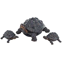 Design Toscano Turtle Tribe Garden Tortoise Family Statues Set