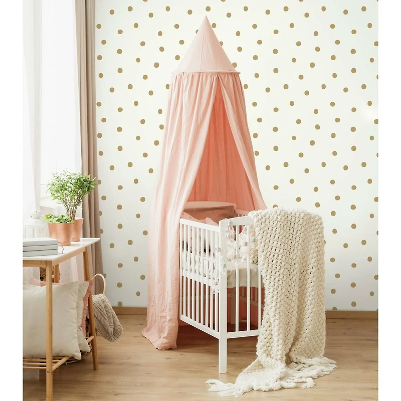 RoomMates Dots Peel & Stick Wallpaper