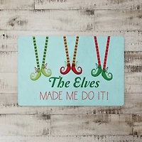 The Elves Made Me Do It 27x18 Floor Mat