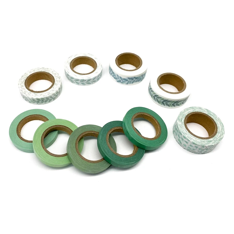 Greenery Washi Tape Set in Tube by Recollections™