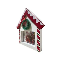 4" x 6" Peppermint House Light-Up Tabletop Frame by Studio Décor®