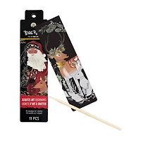 Brea Reese™ Woodland Holiday Scratch Art Bookmarks