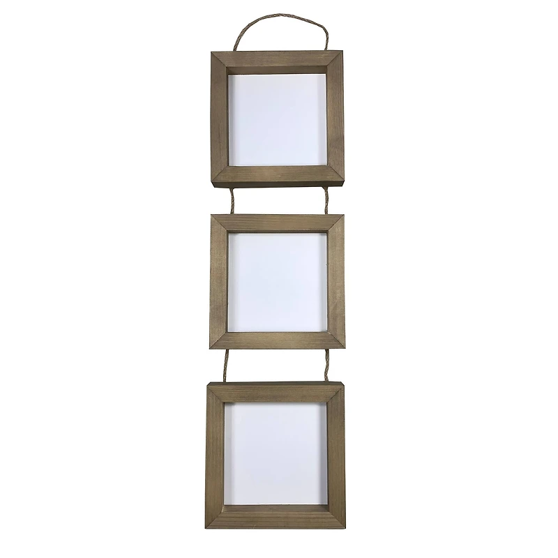 Hampton Art™ Rustic 6" x 6" Framed Hanging Trio
