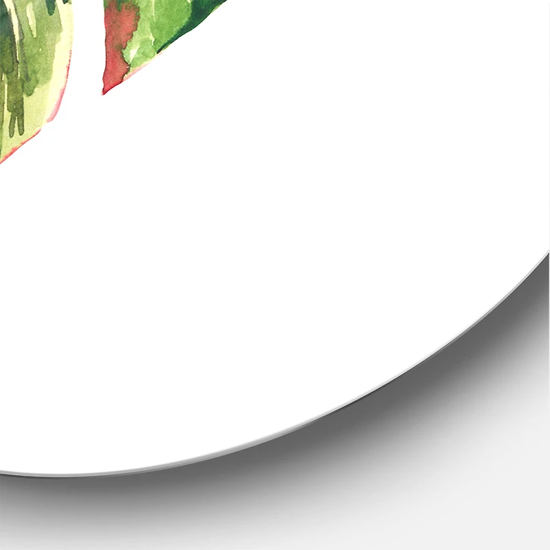Designart - Tropical Green Leaves In Summer Times III