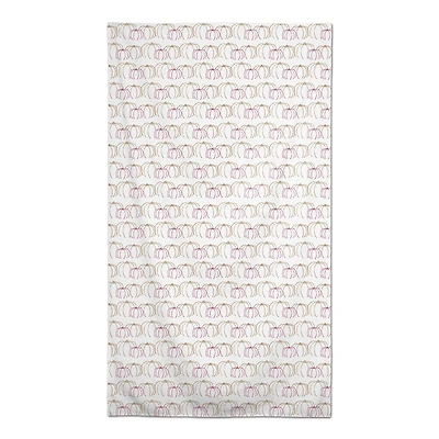 102" Simple Pumpkin Pattern Tablecloth