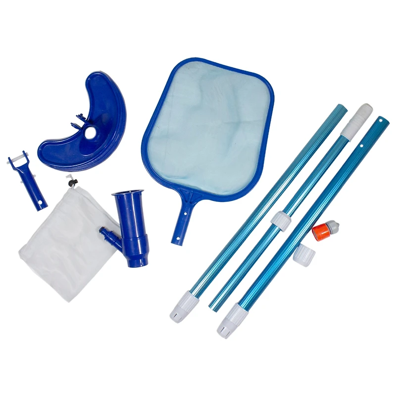 Pool Central 4-Piece Vacuum Head & Skimmer Pool Maintenance Kit