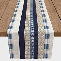 Designs Direct Patchwork Stripes Cotton Twill Runner