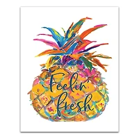 Funky Fresh 11" x 14" Canvas Wall Art