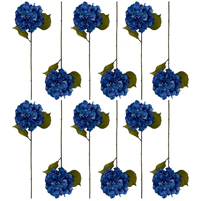 12 Pack: Navy Two-Toned Hydrangea Steam by Ashland®