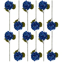 12 Pack: Navy Two-Toned Hydrangea Steam by Ashland®