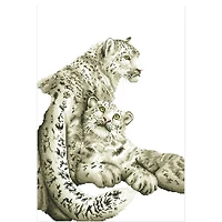 Diamond Dotz® Snow Leopards Diamond Painting Kit