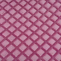 Feldman Pink Lattice Minky Fabric