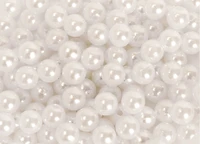 S&S Worldwide® 8mm Faux Pearl Beads, 8oz.