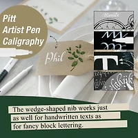 Faber-Castell® PITT® White Calligraphy Artist Pen