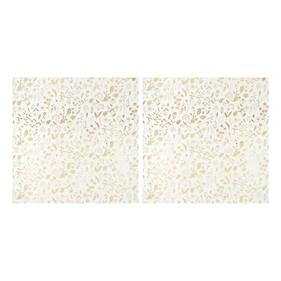 12" x 12" Gold Plants Vellum Paper by Recollections™