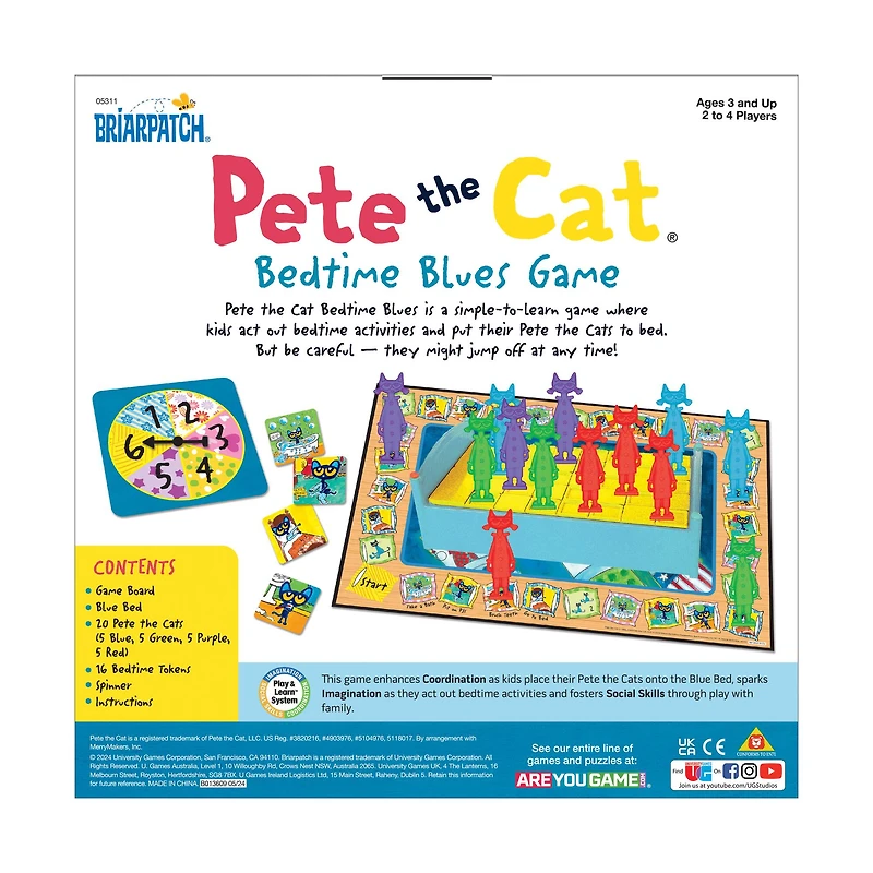 Pete the Cat - Bedtime Blues Game