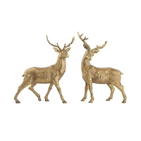 Hello Honey® Gold Standing Deer Set