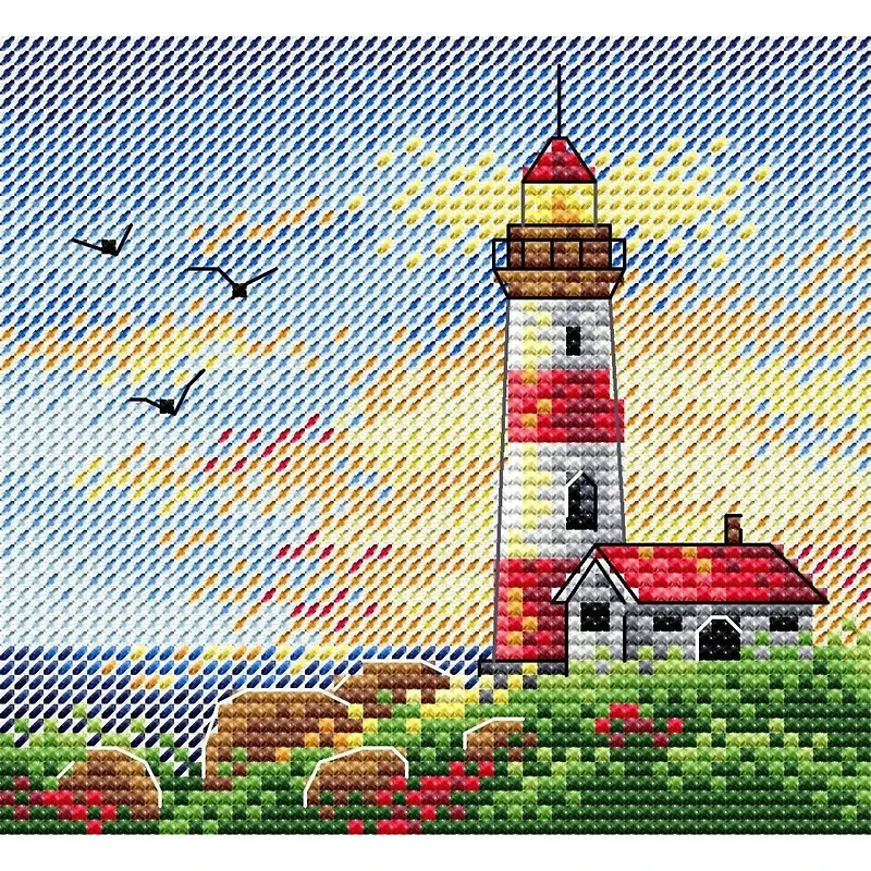 MP Studia At Sunset Counted Cross Stitch Kit