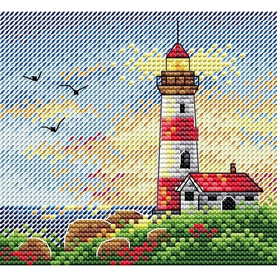 MP Studia At Sunset Counted Cross Stitch Kit