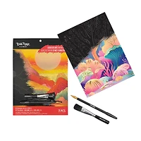 Brea Reese™ 9" x 12" Golden Hour Scratch Art Paper Pad