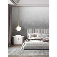 Katie Hunt Light Gray Ombre Mist Wall Mural