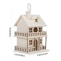9" Wood 2-Story Birdhouse by Make Market®