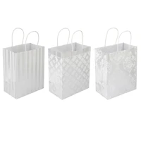 Silver Mixed Print Gift Bag Value Pack by Celebrate It™