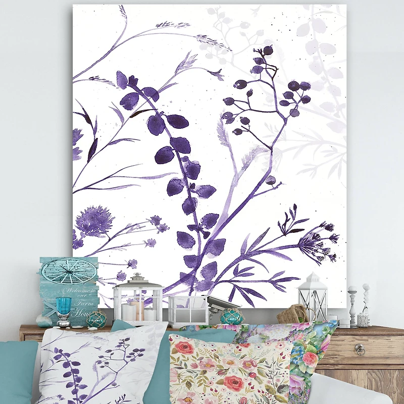 Designart - Meadow Flowers In The Afternoon I