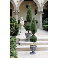 Design Toscano 5ft. Classic Topiary Tree