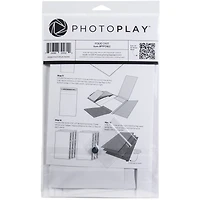 Photoplay™ White 4.5" x 8.5" Folio