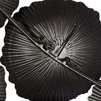 CosmoLiving by Cosmopolitan Black Metal Wall Décor