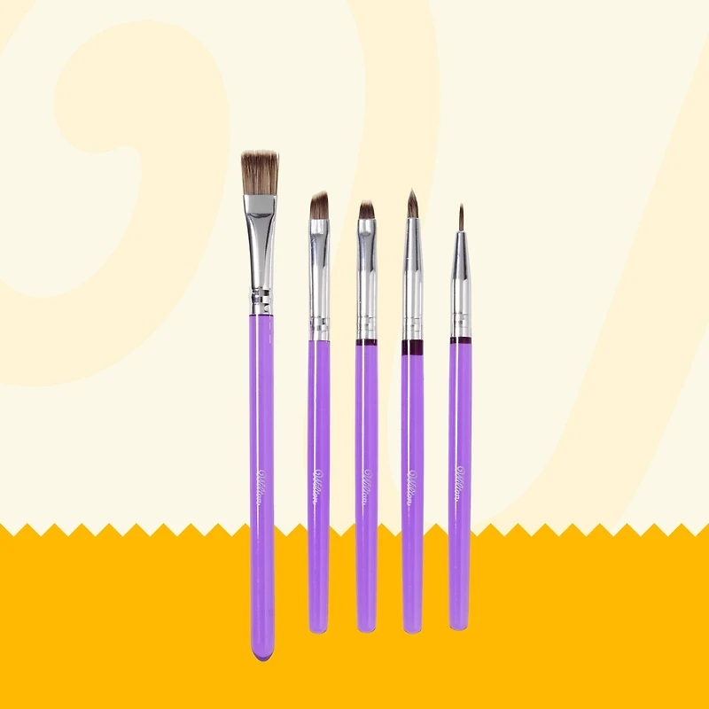 Wilton™ 5-Piece Cake Decorating Brush Set
